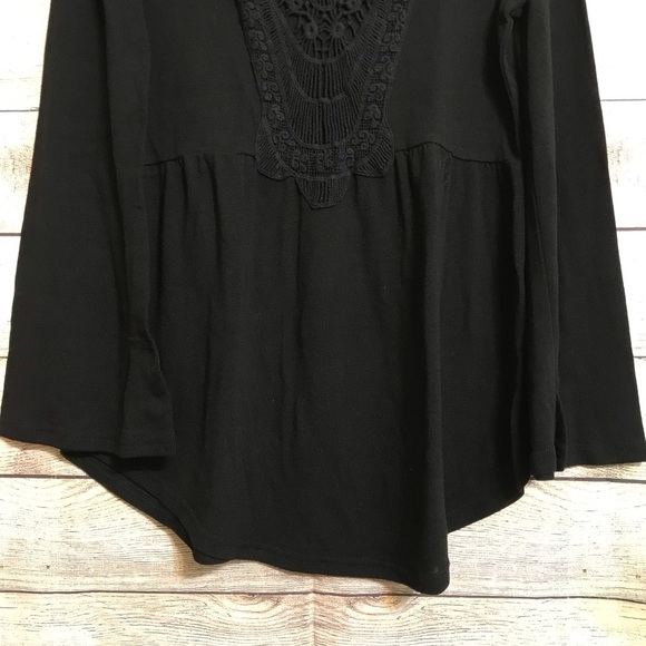 Weekend By Suzanne Betro Embroidered Knit Tunic Top Size Small - Picture 4 of 12